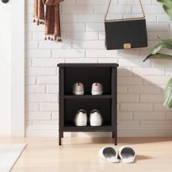 vidaXL Dulap pentru pantofi, negru, 38x35x50 cm, lemn compozit GartenMobel Dekor (831828) Pantofar