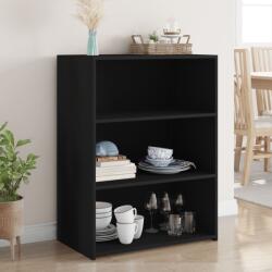 vidaXL Servanta, negru, 70x41x93 cm, lemn prelucrat GartenMobel Dekor (846370) Comoda