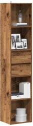 vidaXL Dulap cu carti din lemn vechi 36x30x171 cm lemn prelucrat GartenMobel Dekor (856046) Biblioteca