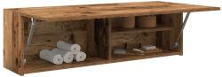 vidaXL Dulap perete de baie, lemn vechi, 100x25x30 cm, lemn prelucrat GartenMobel Dekor (860101)