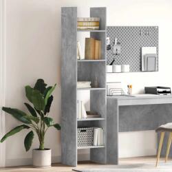 vidaXL Biblioteca, gri beton, 40x35x180 cm, lemn prelucrat GartenMobel Dekor (803402) Biblioteca
