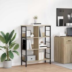 vidaXL Raft pentru carti Stejar Sonoma 82 x 32 x 112 cm Lemn compozit GartenMobel Dekor (883989) Biblioteca