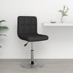 vidaXL Scaun de bar, negru, piele ecologica GartenMobel Dekor (334170)