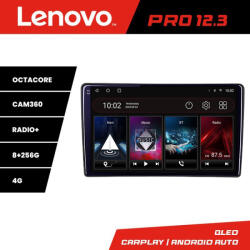 Lenovo Navigatie Ford Transit 2019+ cu ecran de fabrica, Lenovo PRO 12.3 QLED 8+256GB (KIT-transit-2019-b+PRO-12.3-8+256)