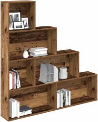 vidaXL Biblioteca, lemn vechi, 157x24x160 cm, lemn prelucrat GartenMobel Dekor (855888) Biblioteca