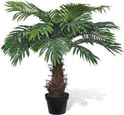 vidaXL Palmier artificial realist Cycus, cu ghiveci, 80 cm GartenMobel Dekor (241354)