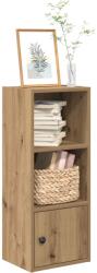 vidaXL Biblioteca, stejar artizanal, 31x24x77 cm, lemn prelucrat GartenMobel Dekor (860336) Biblioteca