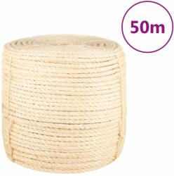 vidaXL Franghie, 50 m, sisal 100%, 8 mm GartenMobel Dekor (155018)