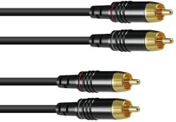 Sommer Cable Onyx 2x2 RCA cable 2x0, 25mm2 0, 5m
