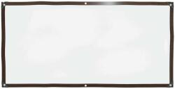 vidaXL Prelata transparenta cu ochiuri 1x2 m polietilena GartenMobel Dekor (4018539)