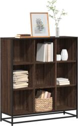 vidaXL Biblioteca, stejar maro, 97, 5x33x107, 5 cm, lemn prelucrat/metal GartenMobel Dekor (3300864) Biblioteca