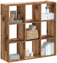 vidaXL Biblioteca, lemn vechi, 102x32x102 cm, lemn prelucrat GartenMobel Dekor (852823) Biblioteca