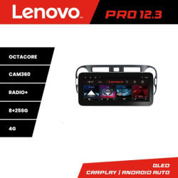 Lenovo Navigatie VW Tiguan si Golf Plus 2007-2011 Lenovo PRO 12.3 QLED 8+256GB 4G (KIT-489+PRO-12.3-8+256)