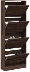 vidaXL Pantofar, stejar maro, 60x21x163, 5 cm, lemn compozit GartenMobel Dekor (839909) Pantofar