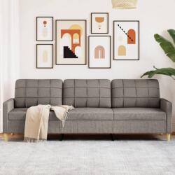 vidaXL Canapea cu 3 locuri, taupe, 210 cm, material textil GartenMobel Dekor (4007421) Canapea