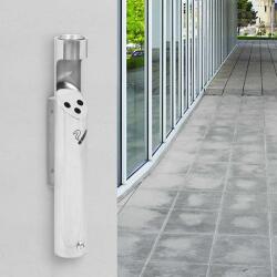 vidaXL Scrumiera montata pe perete, otel inoxidabil GartenMobel Dekor (149570) Scrumiera