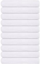 vidaXL Prosoape FROGN 10 buc. , alb, 100x200 cm, 360 g/m2 GartenMobel Dekor (136667) Prosop