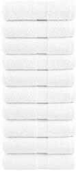 vidaXL Prosoape oaspeti premium SOLUND 10 buc. alb 30x50cm 600gsm GartenMobel Dekor (137122) Prosop