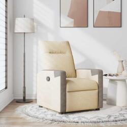 vidaXL Fotoliu rabatabil, crem, material textil GartenMobel Dekor (4104842)