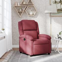 vidaXL Fotoliu rabatabil, rosu vin, material textil GartenMobel Dekor (371754)