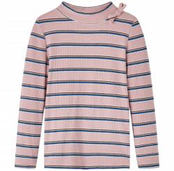 vidaXL Tricou pentru copii cu maneci lungi, roz deschis, 140 GartenMobel Dekor (14118)