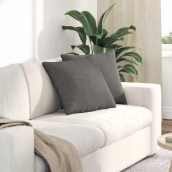 vidaXL Perne pentru canapea 2 pcs Gri deschis 45 x 45 cm GartenMobel Dekor (42013946)
