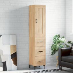 vidaXL Dulap înalt, stejar sonoma, 34, 5x34x180 cm, lemn prelucrat GartenMobel Dekor (3200196) Comoda