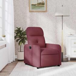 vidaXL Fotoliu rabatabil, rosu vin, material textil GartenMobel Dekor (374200)