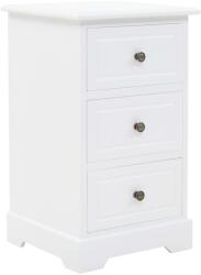 vidaXL Noptiera, MDF si lemn de pin, 35 x 32 x 59 cm GartenMobel Dekor (245756)