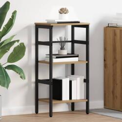 vidaXL Raft pentru carti Stejar Artizanal 40 x 29, 5 x 81 cm GartenMobel Dekor (883903) Biblioteca