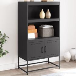 vidaXL Dulap înalt, negru, 68, 5x38, 5x123, 5 cm, otel GartenMobel Dekor (846500) Comoda