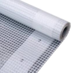 vidaXL Prelata Leno 260 g/m2, alb, 2 x 6 m GartenMobel Dekor (45547)