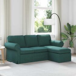 vidaXL Canapea Verde închis 215 x 138 x 80 cm Metal GartenMobel Dekor (42024330) Canapea