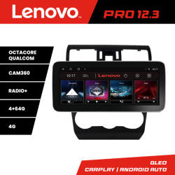 Lenovo Navigatie Subaru Forester Impreza XV 2013- Lenovo PRO 12.3 QLED 4GB+64GB 4G (KIT-062+PRO-12.3-4+64)