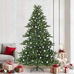 vidaXL Brad de Craciun artificial cu ramuri articulare Verde 240 cm GartenMobel Dekor (3397695)