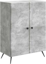 vidaXL Bufet Gri Beton 66 x 34, 5 x 90 cm Lemn prelucrat GartenMobel Dekor (895508) Comoda