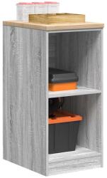 vidaXL Dulap depozitare garaj gri Sonoma 40x51x85 cm lemn masiv de pin GartenMobel Dekor (860540) Comoda