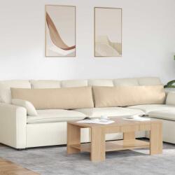 vidaXL Perne pentru canapea 2 pcs Crem 145 x 40 cm tesatura GartenMobel Dekor (42013858)