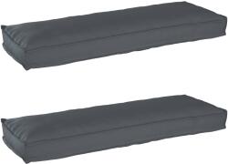 vidaXL Set de perne pentru palet 2 pcs Antracit 120 x 40 x 8 cm GartenMobel Dekor (42001698)