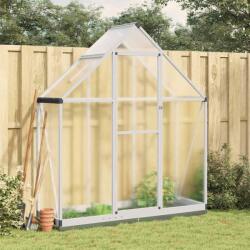 vidaXL Sere cu cadru de baza, argintiu, 169x58x202 cm, aluminiu GartenMobel Dekor (4005819)