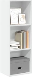 vidaXL Biblioteca, alb, 40x30x114 cm, lemn prelucrat GartenMobel Dekor (857867) Biblioteca