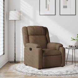 vidaXL Fotoliu rabatabil, maro, material textil GartenMobel Dekor (373540)