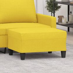 vidaXL Taburet, galben deschis, 70x55x41 cm, material textil GartenMobel Dekor (349352)