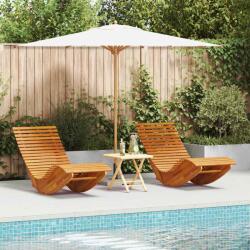 vidaXL Fotoliu de relaxare 2-persoana 2 pcs Maro 154 x 60 x 74 cm GartenMobel Dekor (4103881)