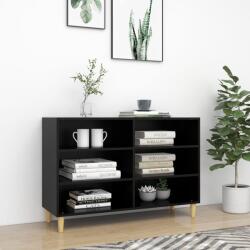 vidaXL Servanta, negru, 103, 5x35x70 cm, lemn compozit GartenMobel Dekor (806032) Comoda