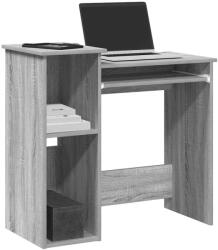 vidaXL Birou cu rafturi, gri sonoma, 84x40x78 cm, lemn compozit GartenMobel Dekor (860450)