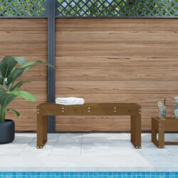 vidaXL Banca de gradina, maro miere, 110x38x45 cm, lemn masiv de pin GartenMobel Dekor (825096)