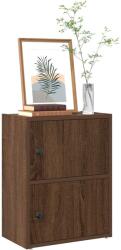 vidaXL Biblioteca, stejar maro, 40x24x52 cm, lemn prelucrat GartenMobel Dekor (860361) Biblioteca