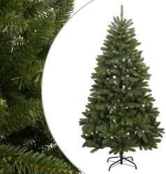 vidaXL Brad de Craciun artificial cu suport si balamale, verde, 180 cm GartenMobel Dekor (357779)