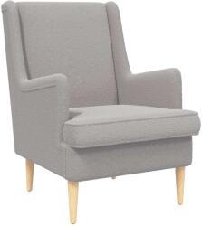 vidaXL fotoliu Gri deschis Tarfa de oaie GartenMobel Dekor (42029956)